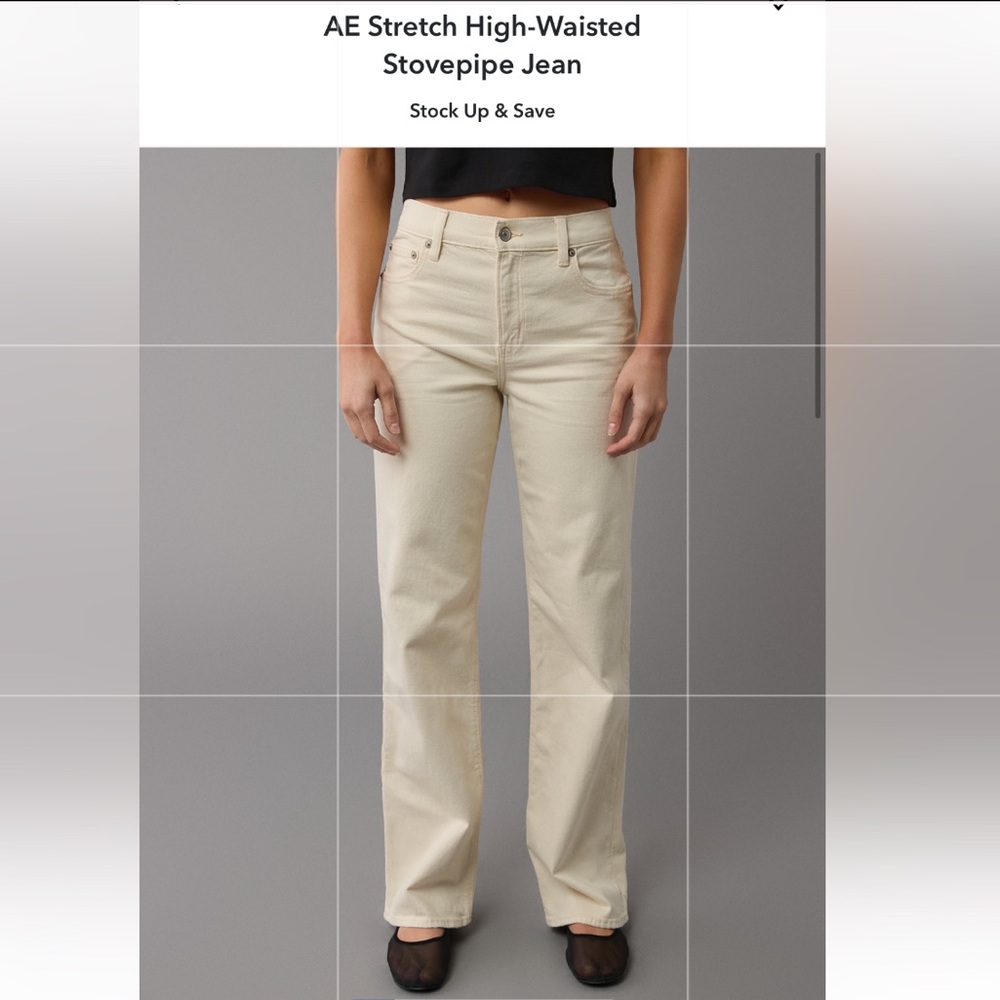 AE77 Premium Stovepipe Jeans